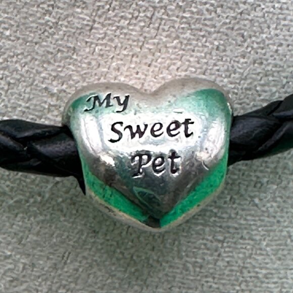 Pandora Bracelet w/13 Charms, Including One Authentic Pandora Charm and 12 unbra - Picture 4 of 15